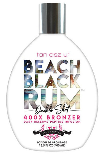 Tan Incorporated Beach Black Rum Double Shot 13.5oz
