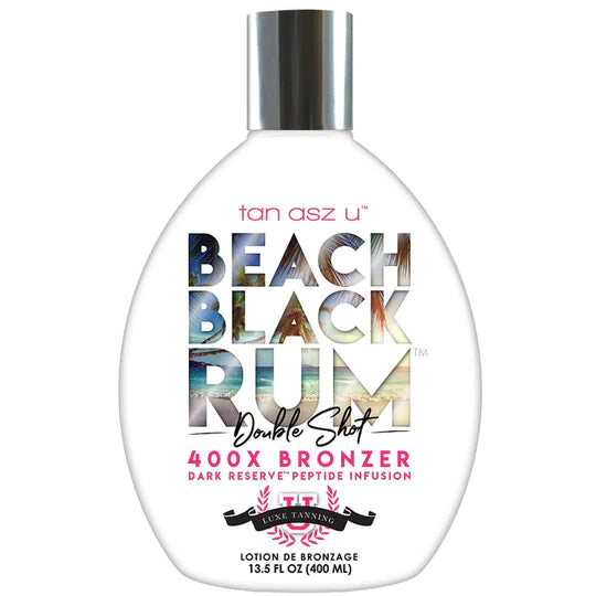 Tan Incorporated Beach Black Rum Double Shot 13.5oz